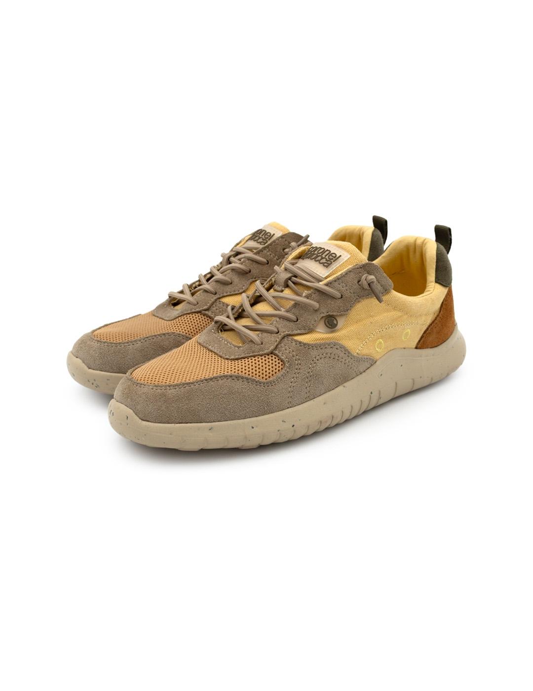 Zapatillas Coronel Tapiocca T239-7 Vainilla/Taupe Hombre