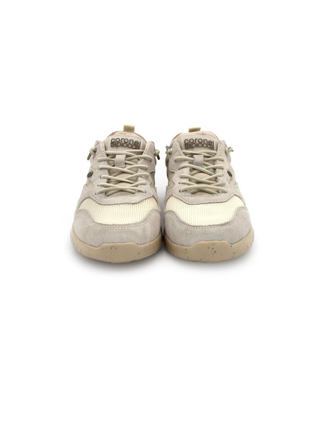 Zapatillas Coronel Tapiocca T239-2 Hielo/Lino/Cuero Hombre