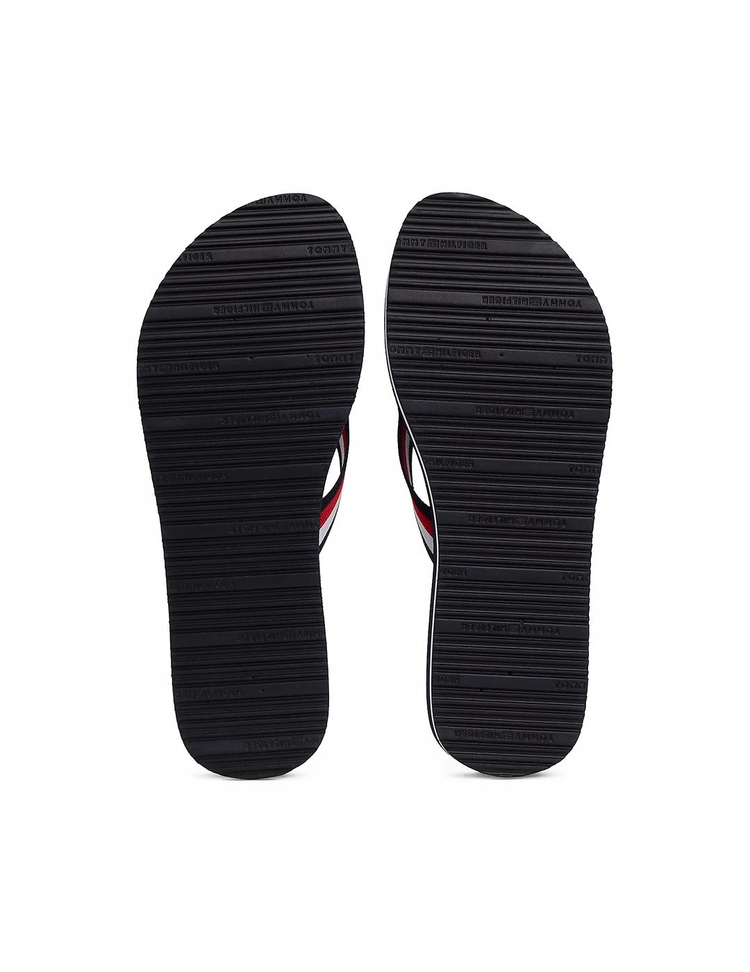 Chanclas Cuña TOMMY HILFIGER FWOFWO8517 Marino Mujer,