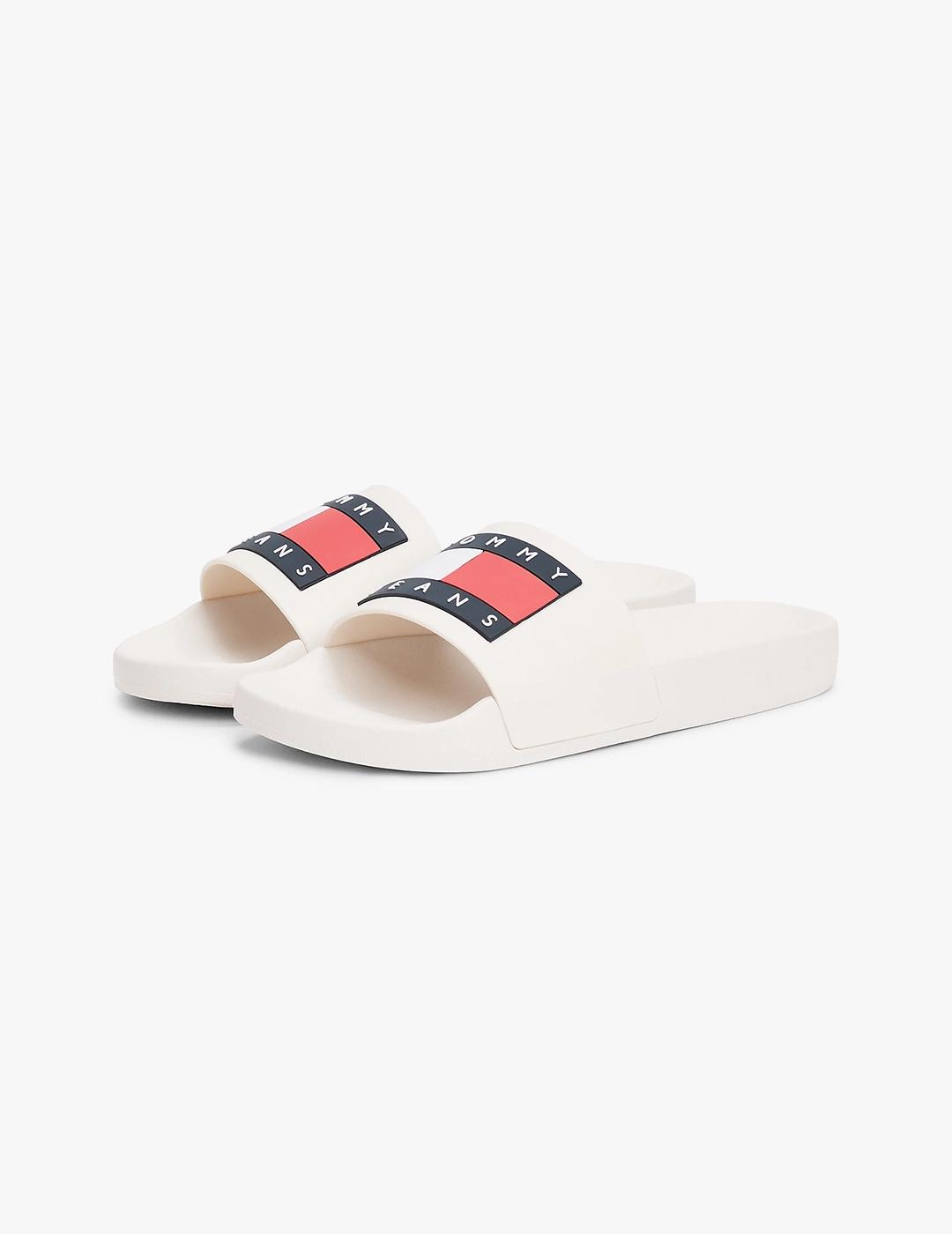 ChanclasTOMMY HILFIGER ENOENO2115 Blanco Mujer.