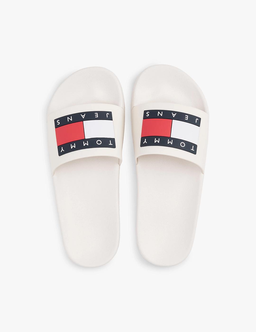 ChanclasTOMMY HILFIGER ENOENO2115 Blanco Mujer.
