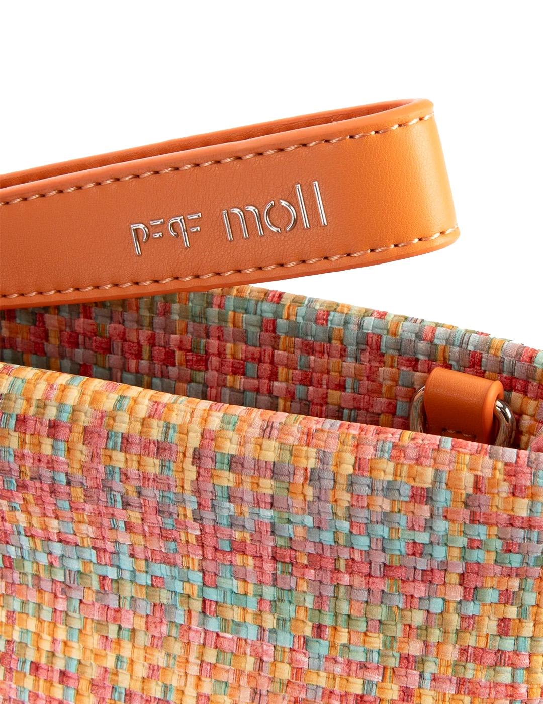 Bolso de Mano Pepe Moll 251261 Coral Mujer