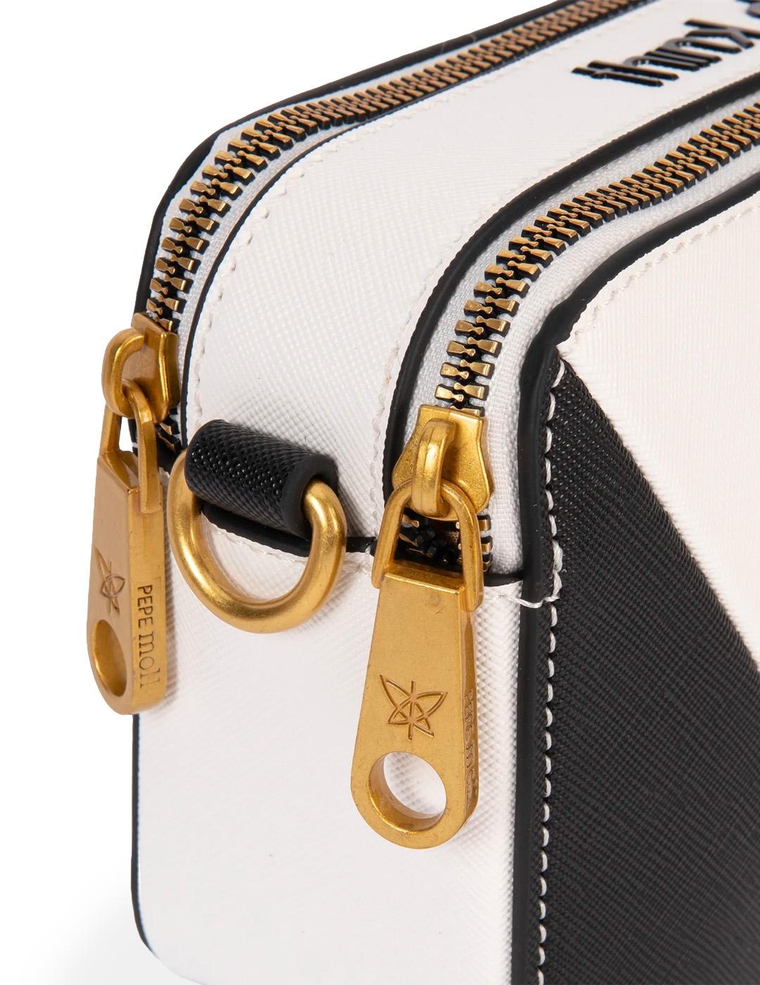 Bolso de Hombro Pepe Moll 251400 Tricolor/Negro Mujer