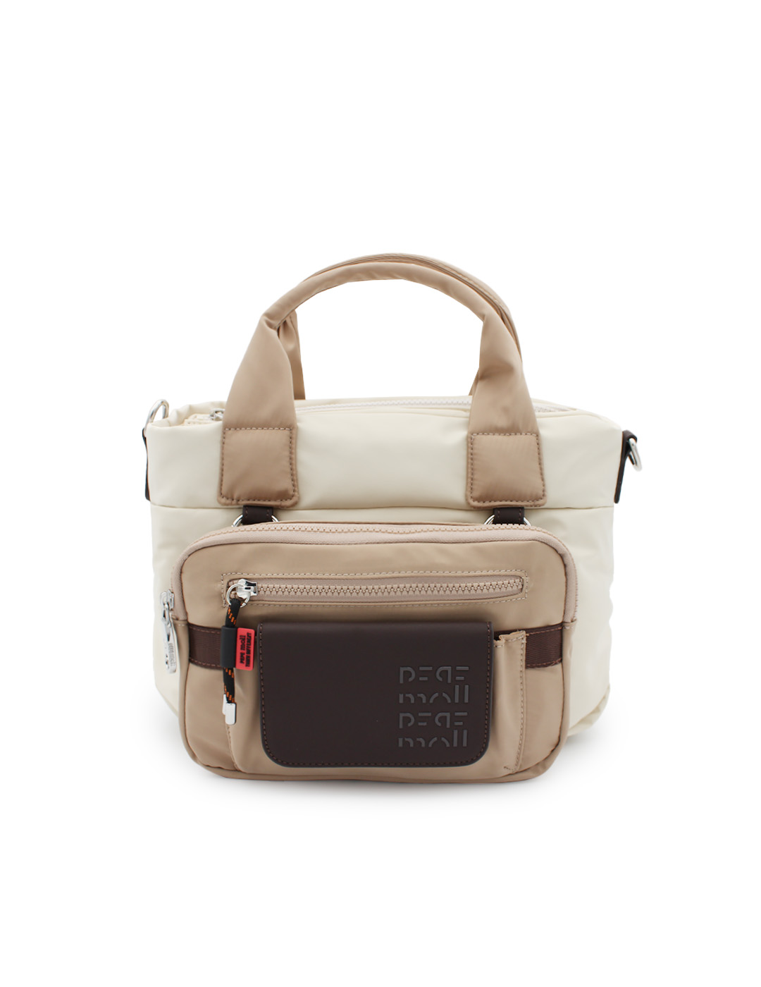 Bolso de mano dos en uno Pepe Moll 251241 Beige Mujer