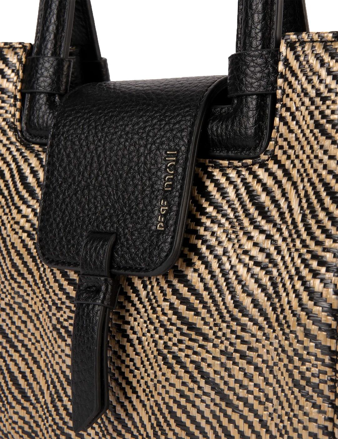 Bolso de mano Capri Pepe Moll 251121 Negro mujer