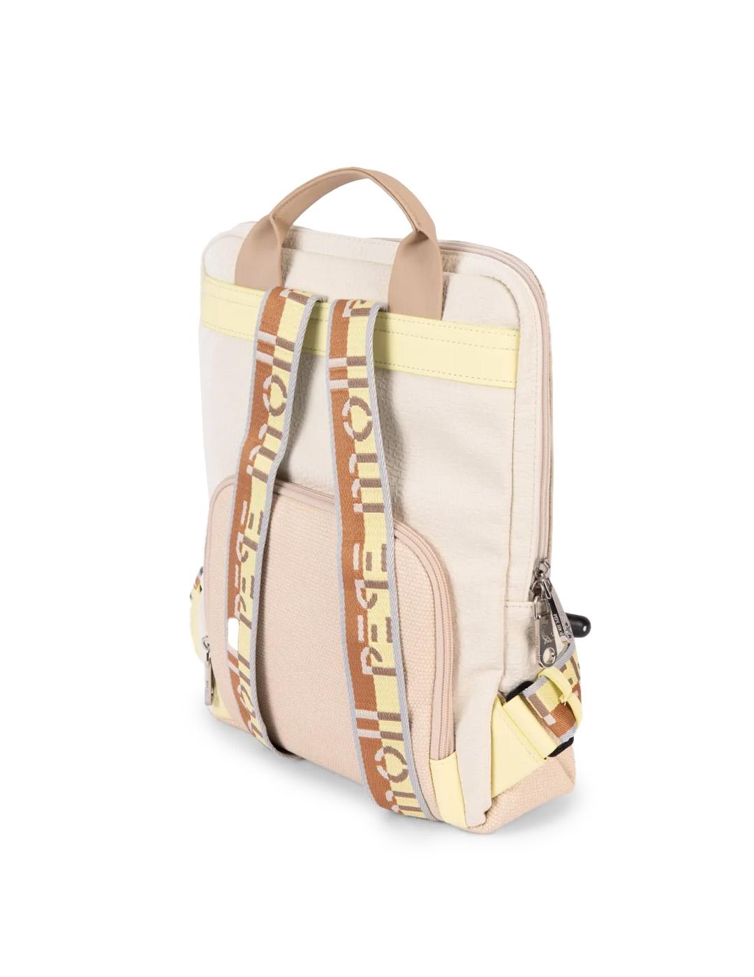 Mochila Pepe Moll 251480 Tricolor/Crudo Mujer