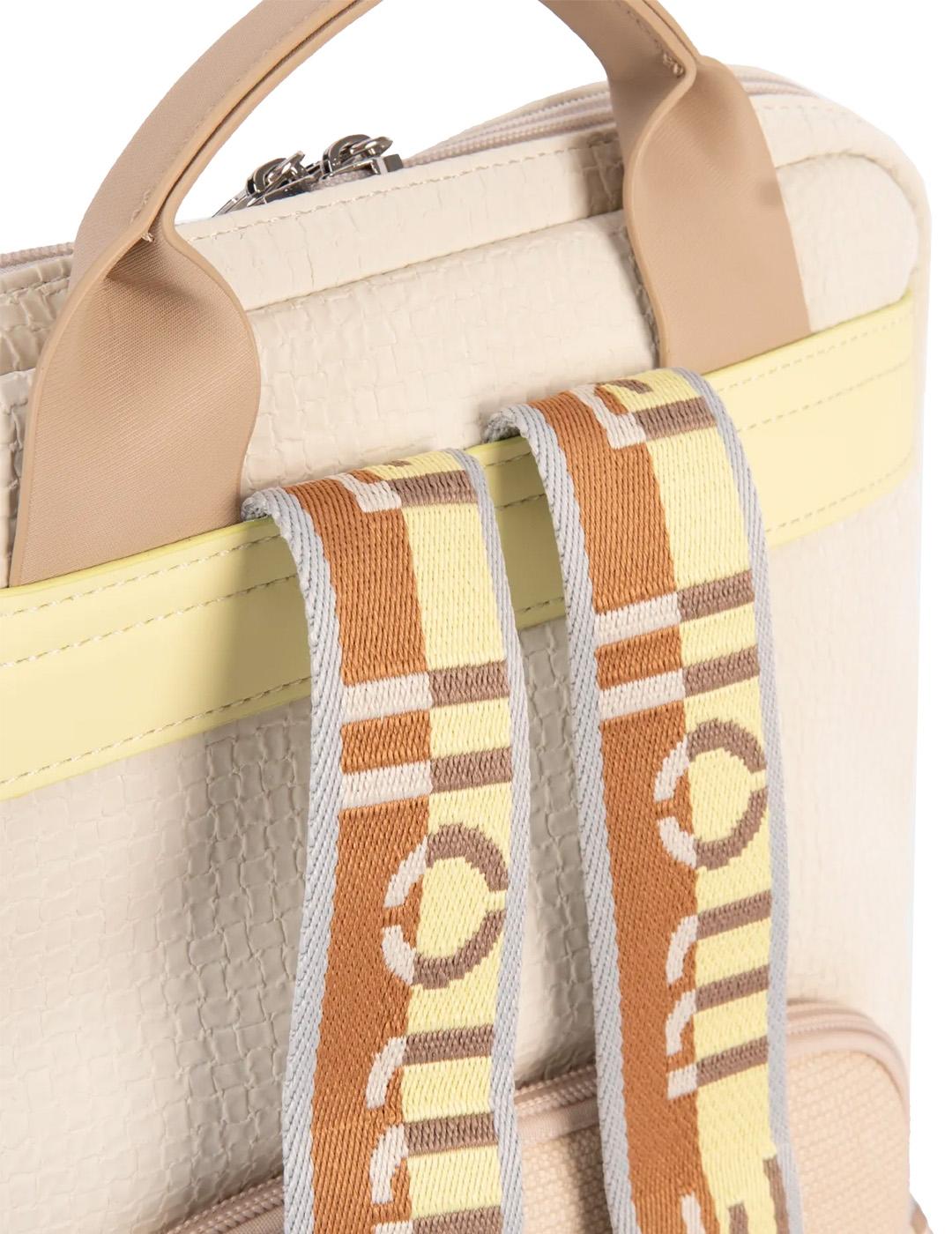 Mochila Pepe Moll 251480 Tricolor/Crudo Mujer