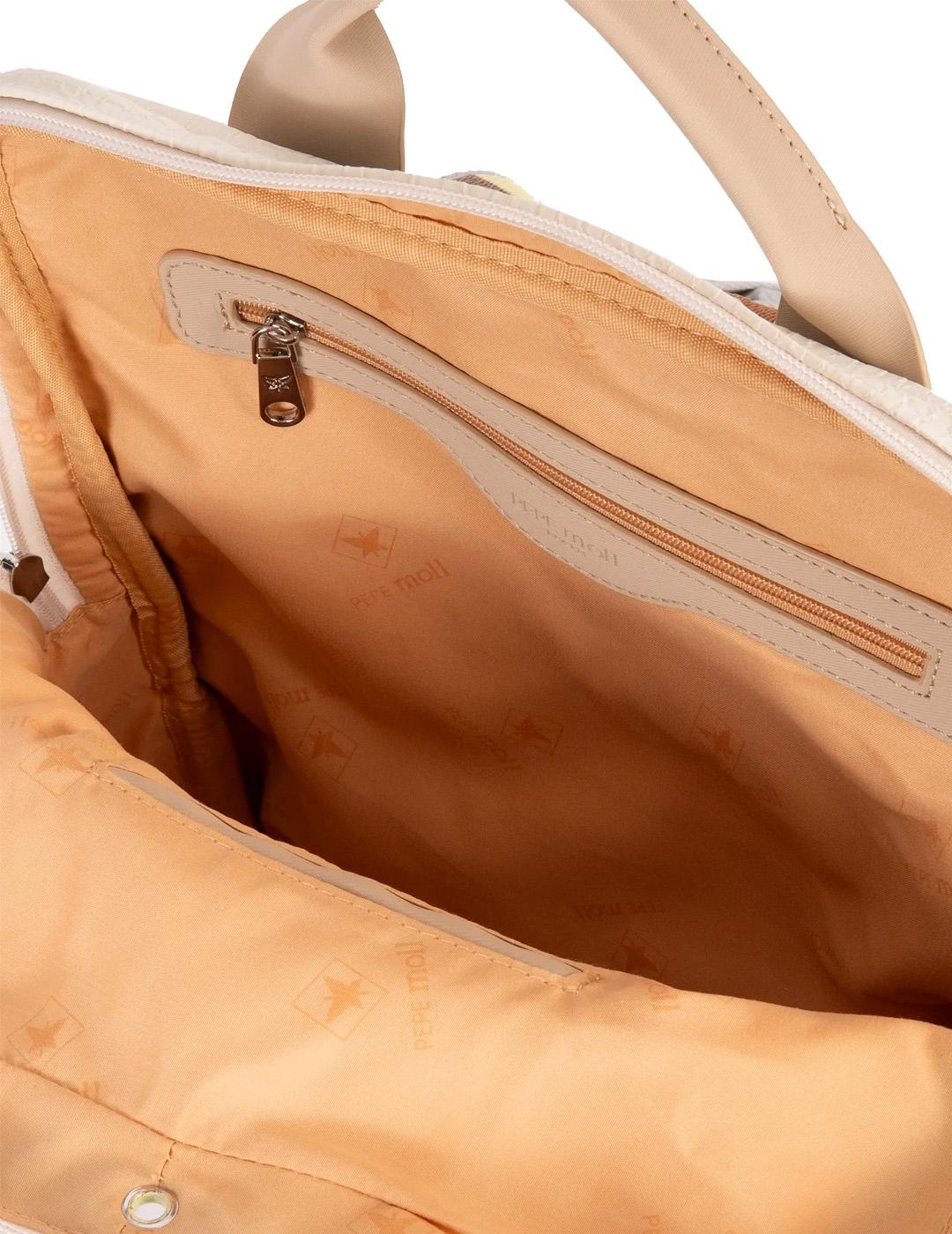 Mochila Pepe Moll 251480 Tricolor/Crudo Mujer
