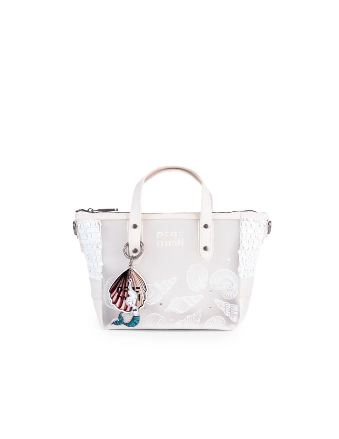 Bolso de mano Sirena Pepe Moll 251560 Blanco Mujer