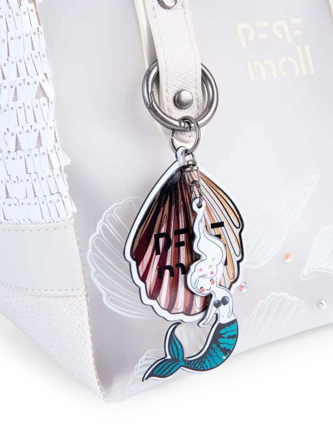 Bolso de mano Sirena Pepe Moll 251560 Blanco Mujer