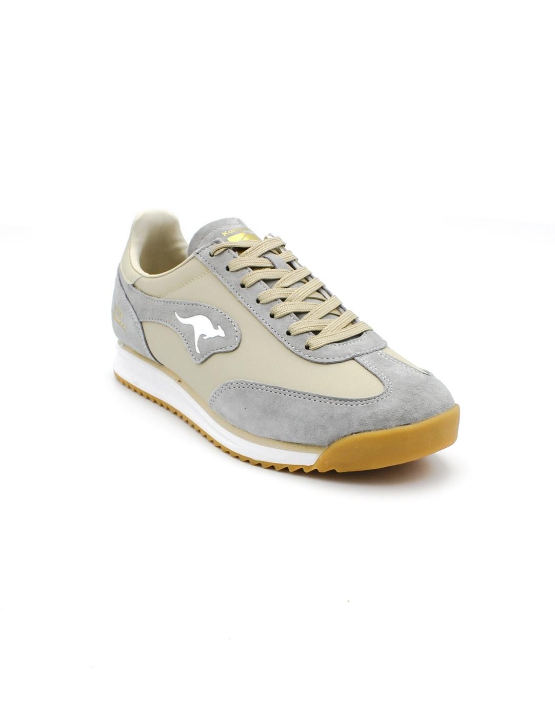 Deportiva  KANGAROOS K120-12 Beig/Gris Mujer.