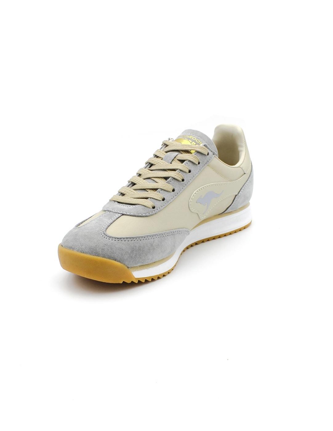 Deportiva  KANGAROOS K120-12 Beig/Gris Mujer.