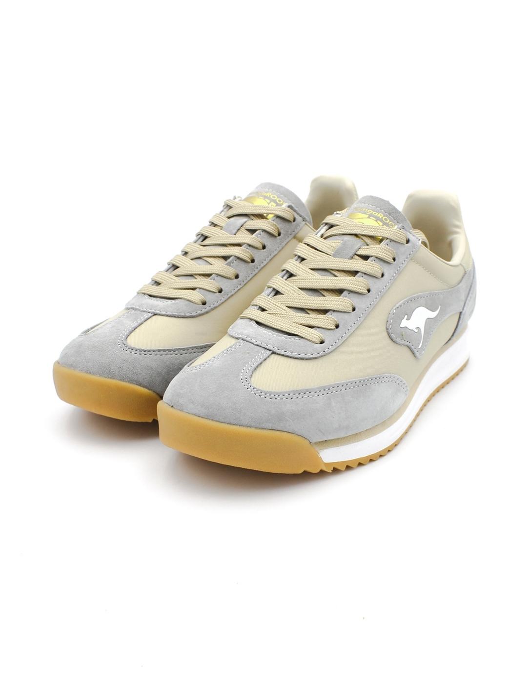 Deportiva  KANGAROOS K120-12 Beig/Gris Mujer.