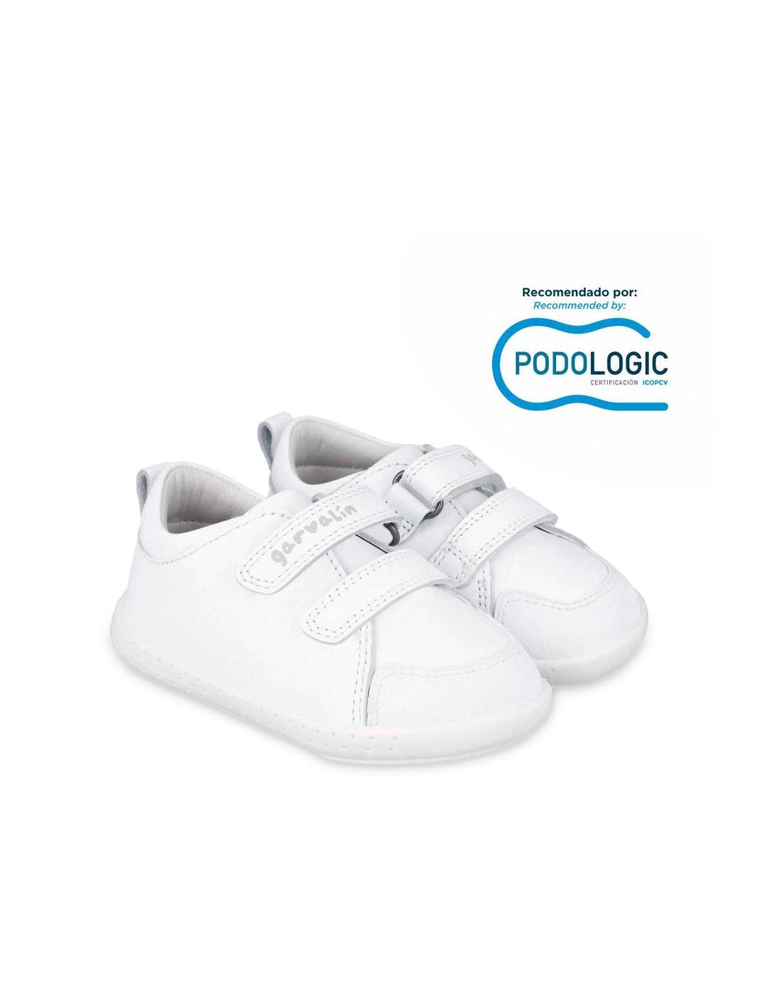 Bamba Barefoot Garvalín 241300- C050 Blanco Niño y Niña