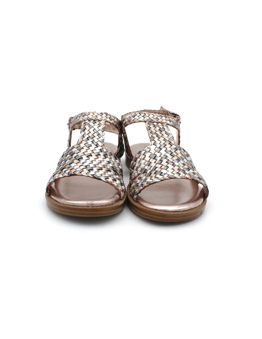 Sandalia CARMELA 162199 Metalizada Mujer.