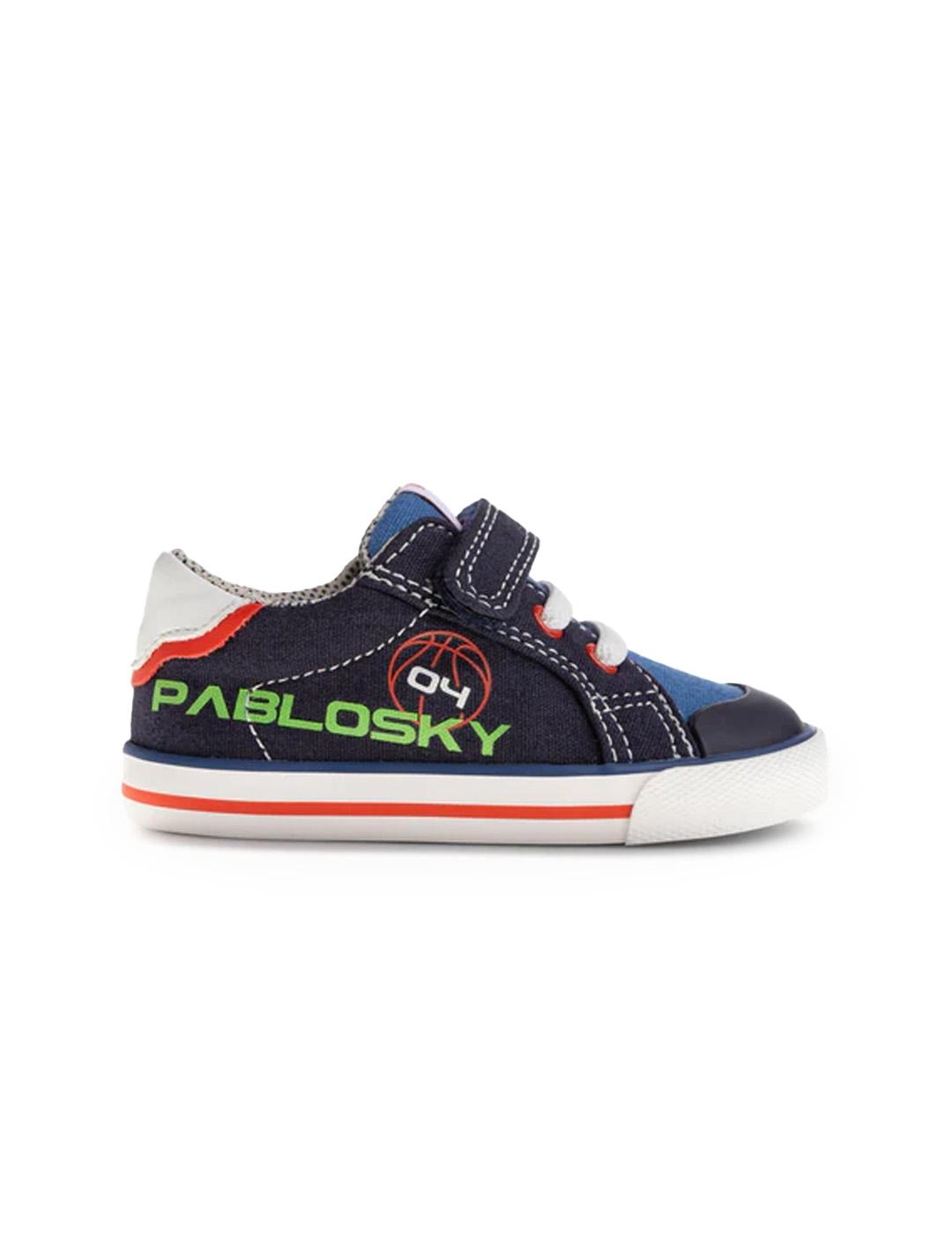 Bamba Lona Pablosky 980220 Marino/Tinta Niño