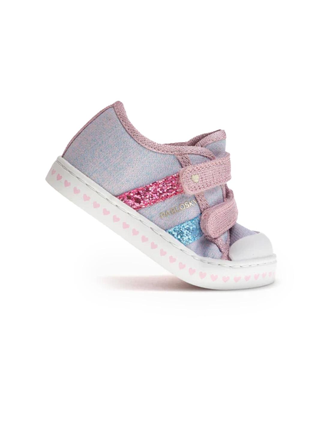 Bamba Lona Pablosky 980570 Rosa/Lila Niña