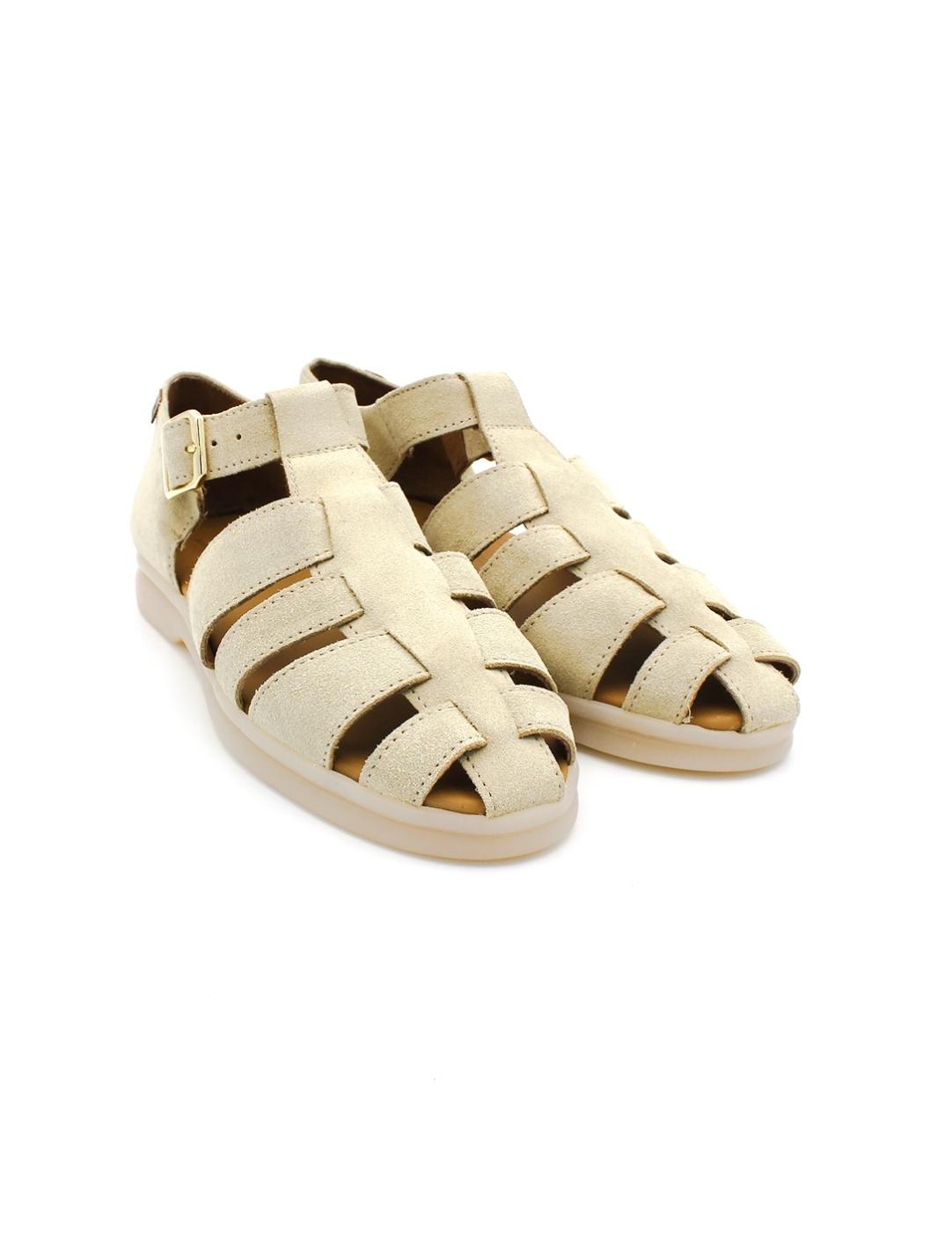 Sandalia Cangrejera LUIS GONZALO 5585M Natural Mujer