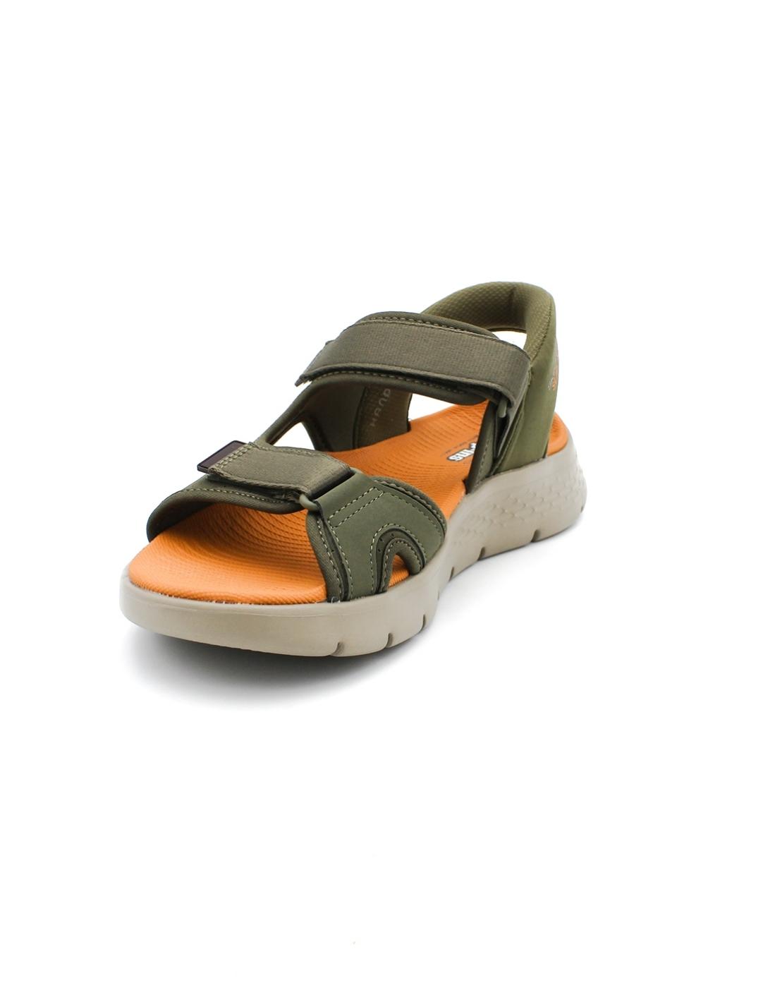 Sandalia SKECHERS Slip-ins 229210 Oliva Hombre.