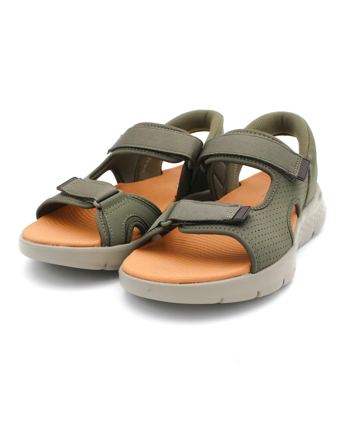 Sandalia SKECHERS Slip-ins 229210 Oliva Hombre.