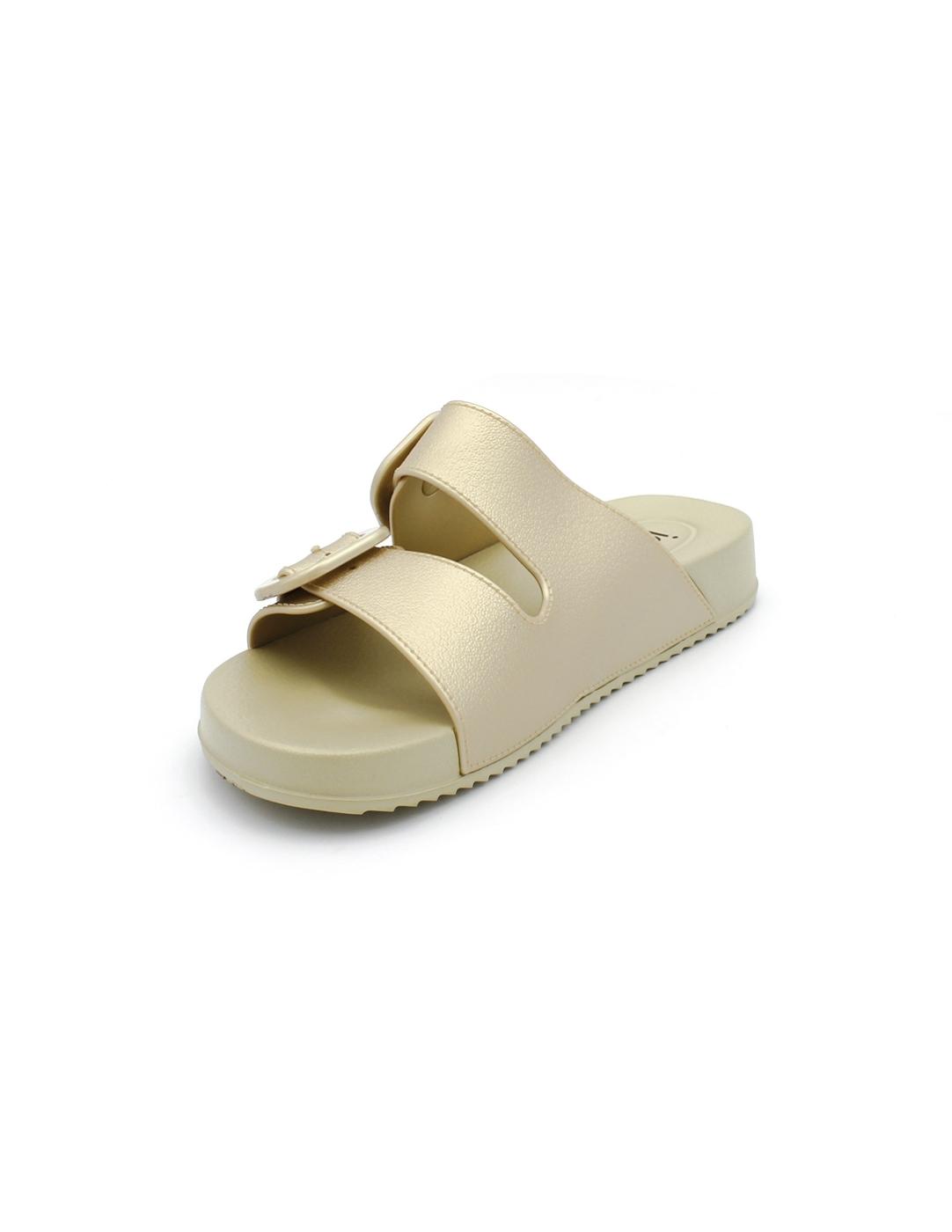 Chanclas IGOR Hebillas S10345-388 Platino Mujer.