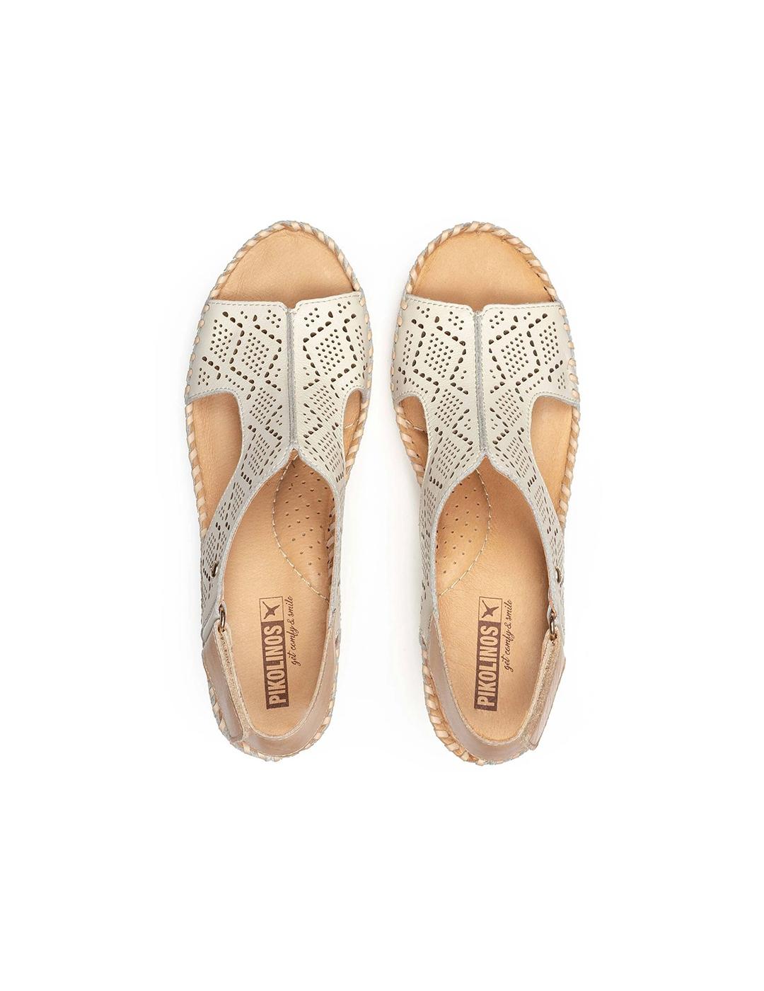 Sandalia PIKOLINOS Cuña W3Z-1775C1 Nata Mujer.