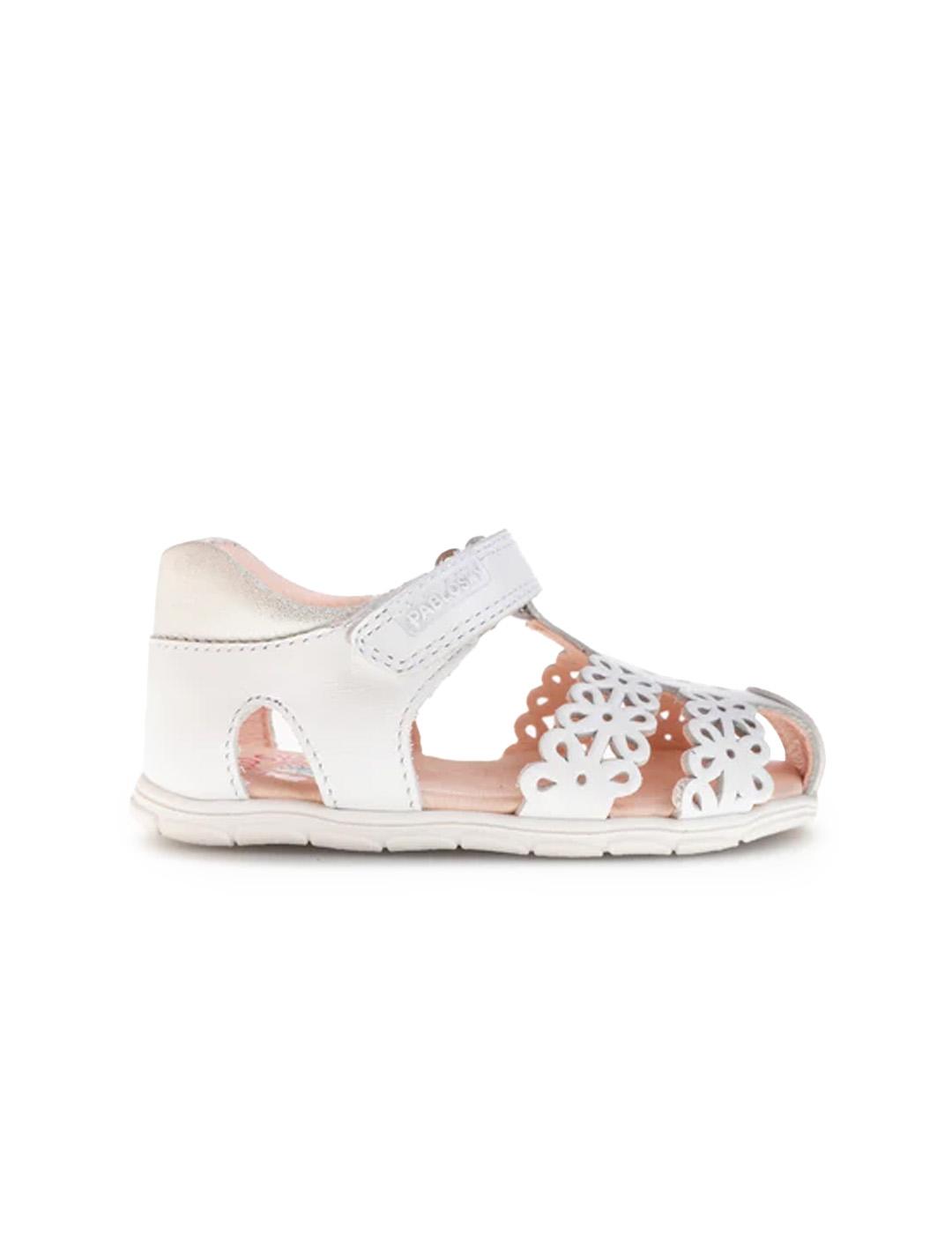 Sandalias Barefoot Zig Pablosky 051100 Niña Blanco