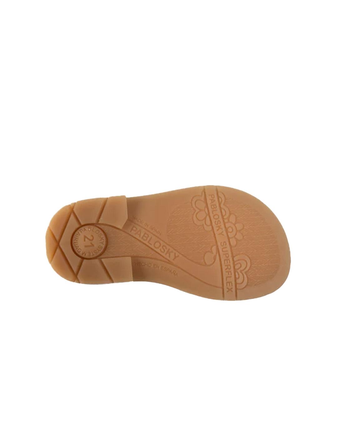 Sandalia Mary Pablosky 056100 Blanco Niña