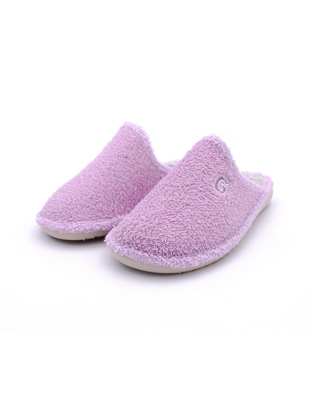 Zapatilla Rizo BE.GOMUS Malva 670 Mujer.