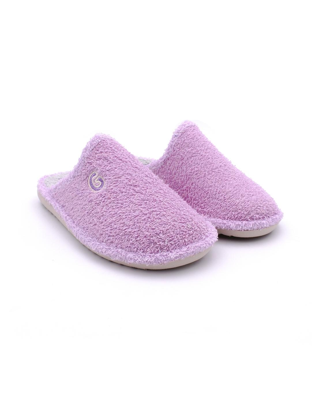 Zapatilla Rizo BE.GOMUS Malva 670 Mujer.