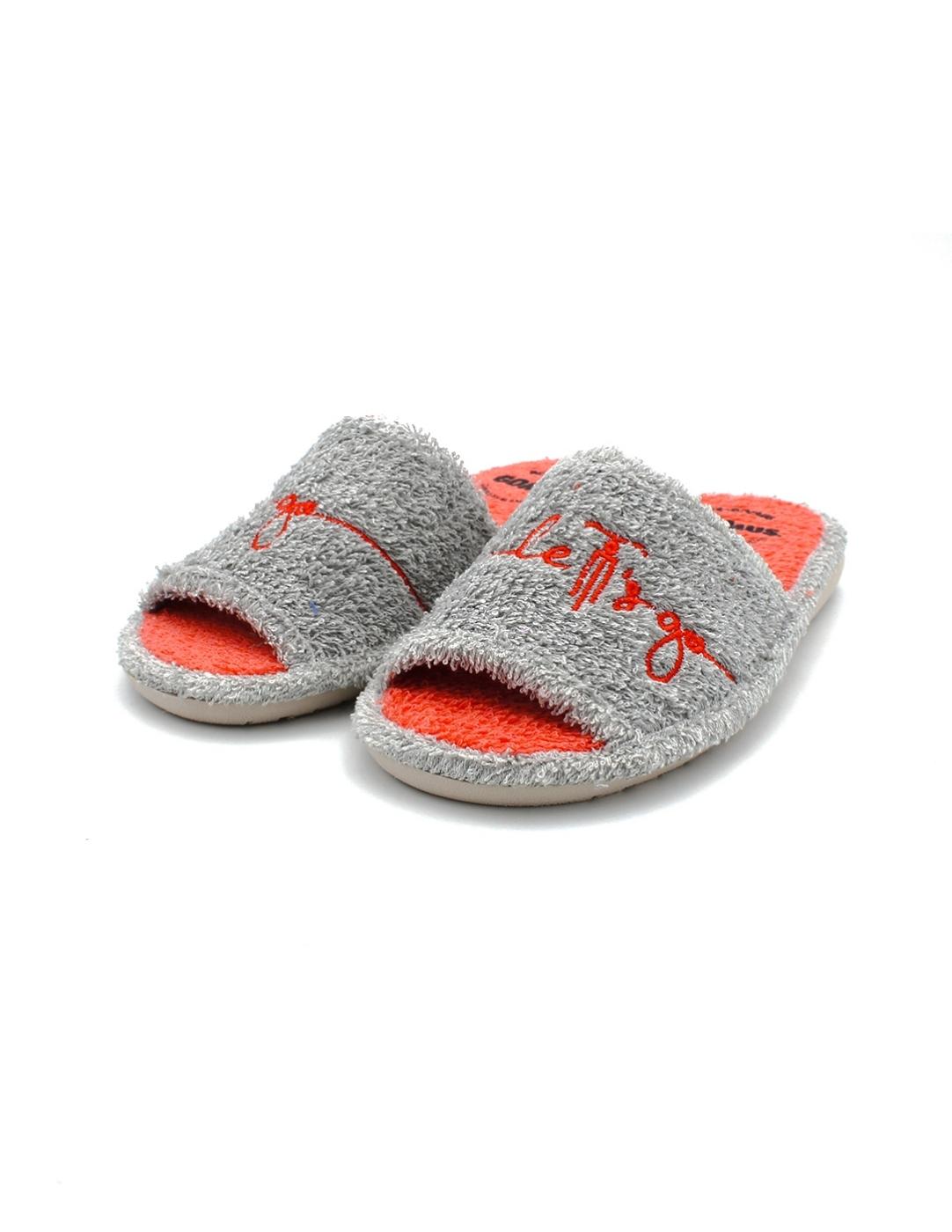 Zapatilla Rizo BE.GOMUS Gris 675 Mujer.