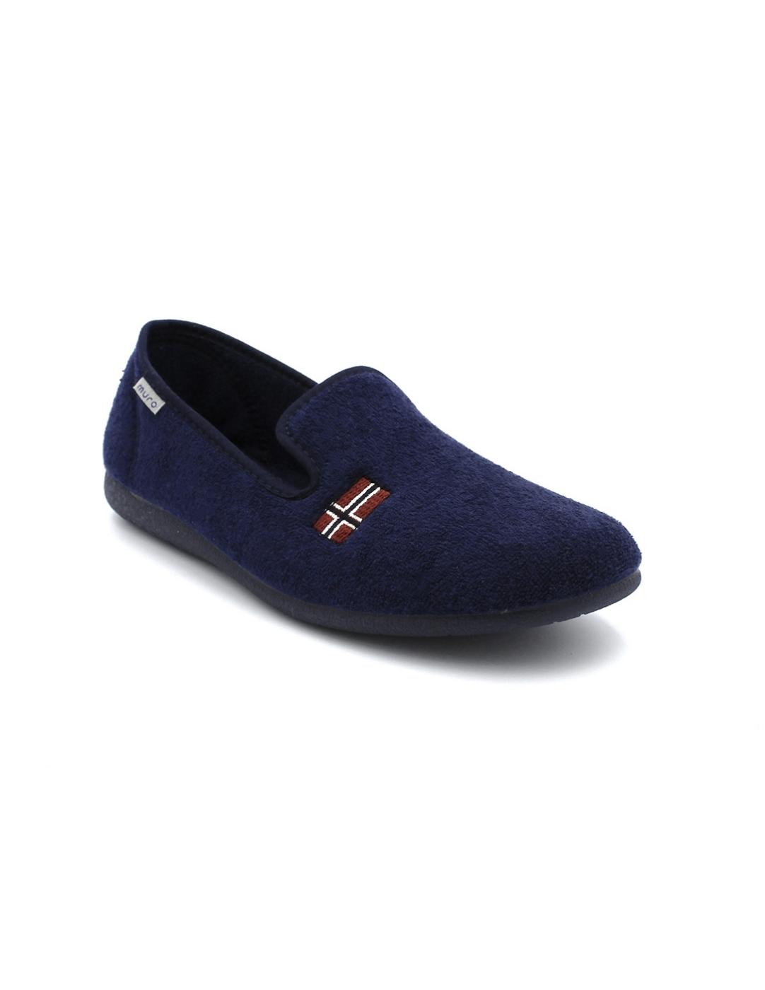 Zapatilla Rizo MURO Marino 984 Caballero.