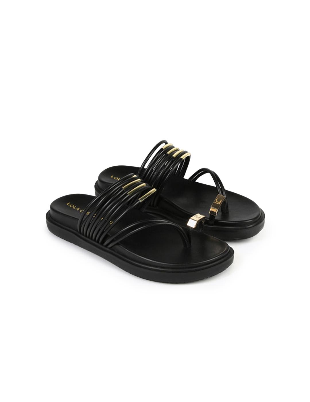 Sandalia Tiras Lola Casademunt LS2505030.00N Negro Mujer