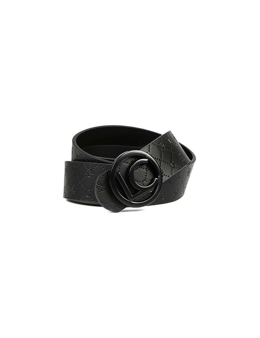 Cinturón Reversible LOLA CASADEMUNT LS2506013 Negro Mujer.