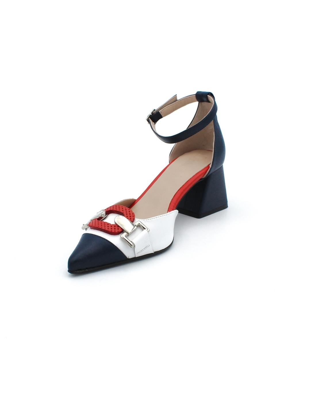 Zapatos DANSI 74220 Marino/Blanco Mujer.