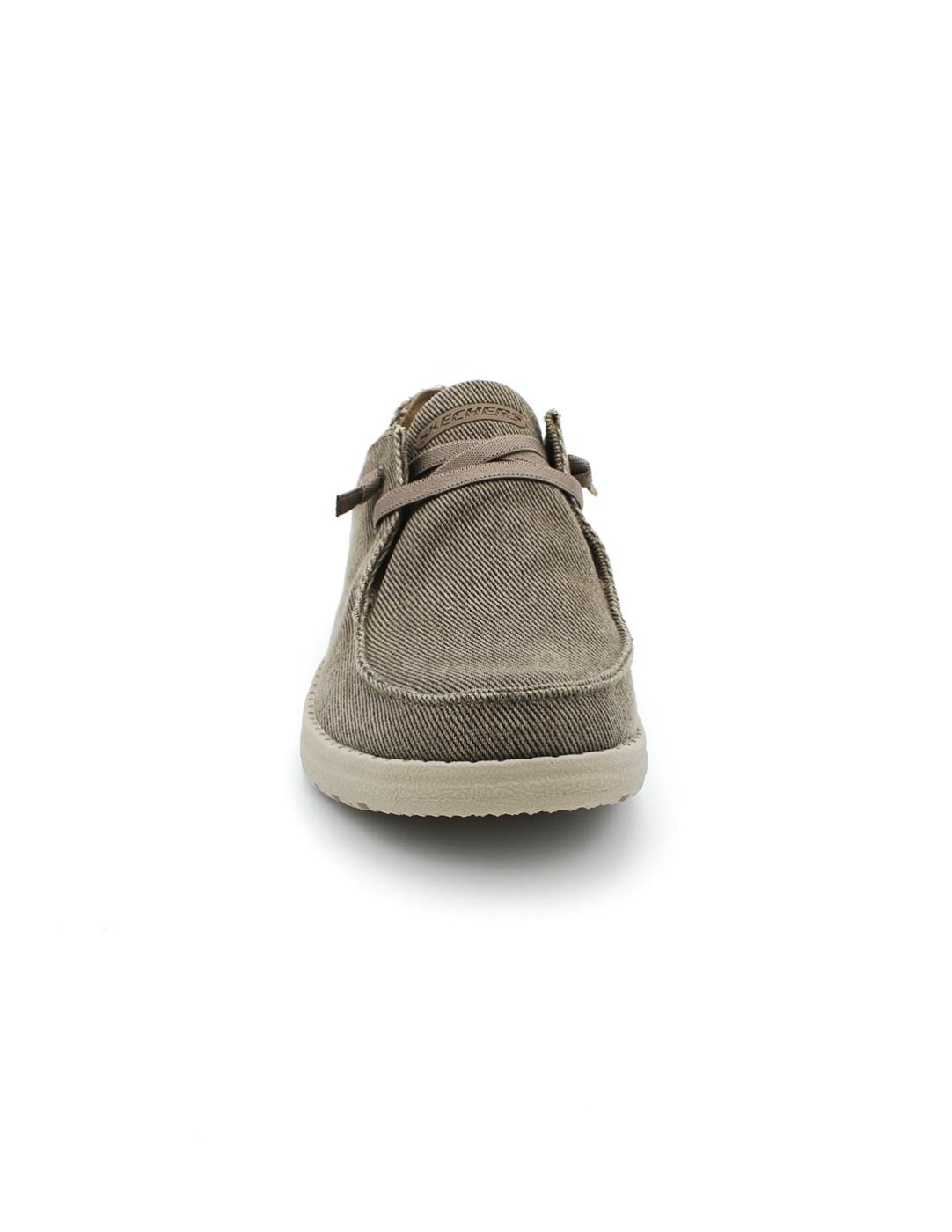 Bamba SKECHERS 66387 Khaki Hombre.
