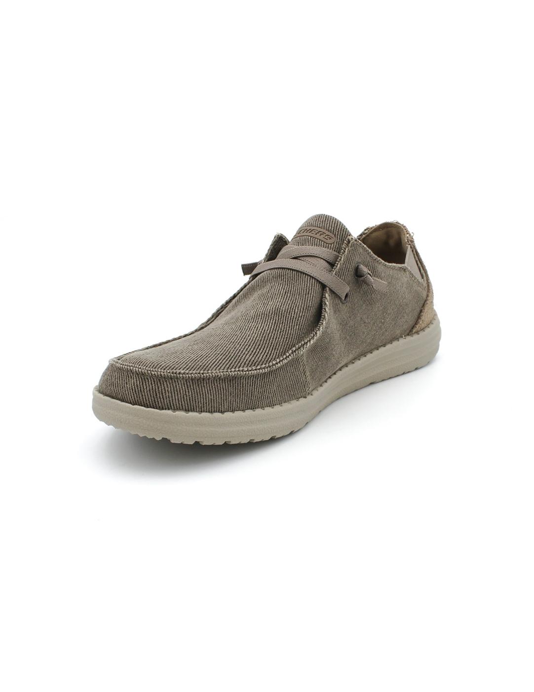 Bamba SKECHERS 66387 Khaki Hombre.