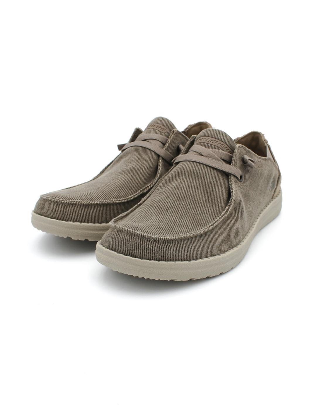 Bamba SKECHERS 66387 Khaki Hombre.