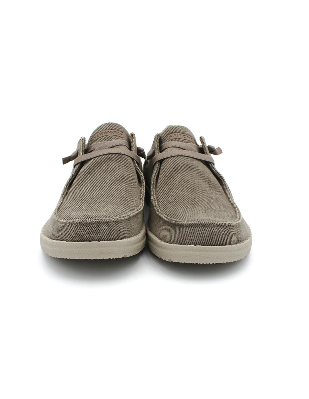 Bamba SKECHERS 66387 Khaki Hombre.