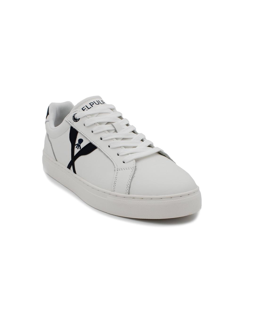 Bamba Casual EL PULPO 11120626735100 Blanco Hombre.