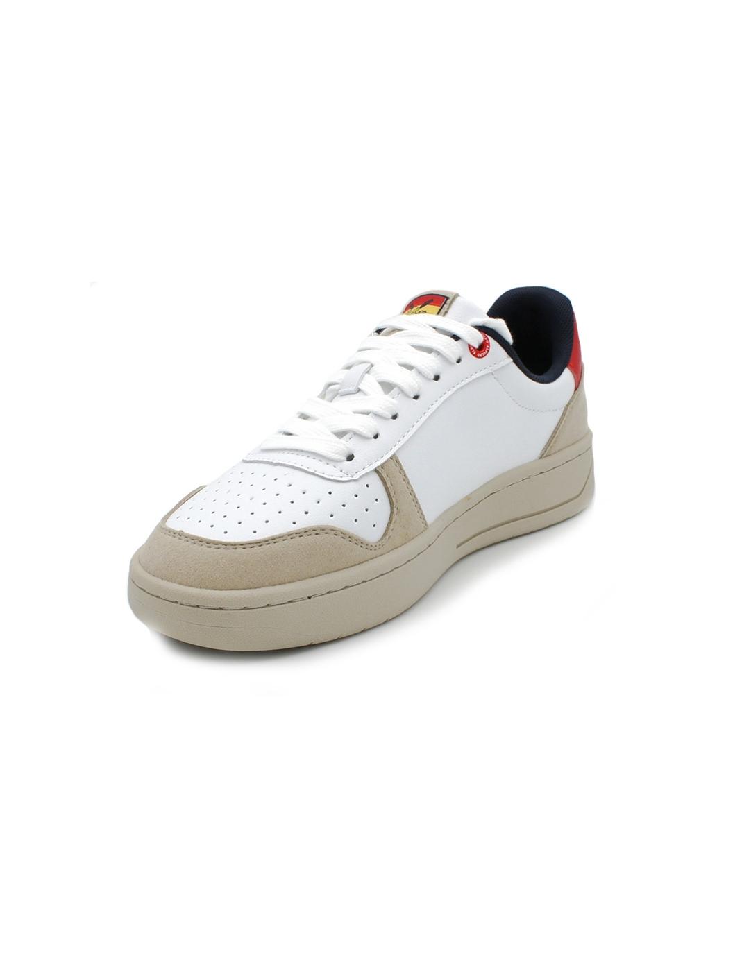 Bamba EL PULPO 11120627266100 Blanca/Roja Hombre.