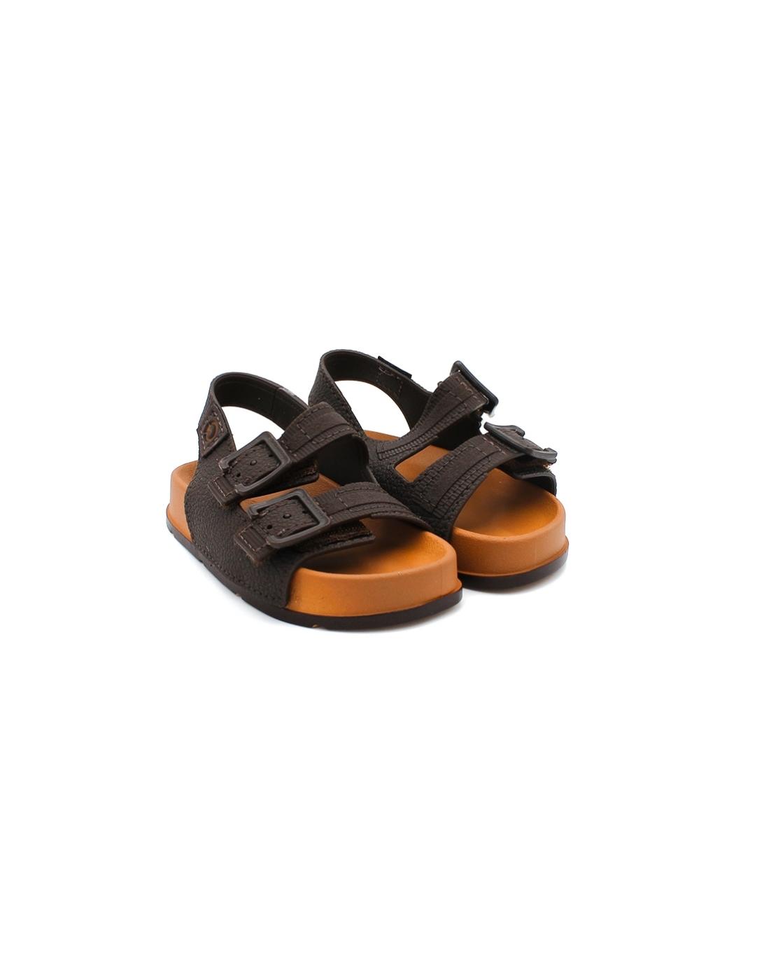 Sandalia Playa CARTAGO C1173 Beige/Marrón Niño.