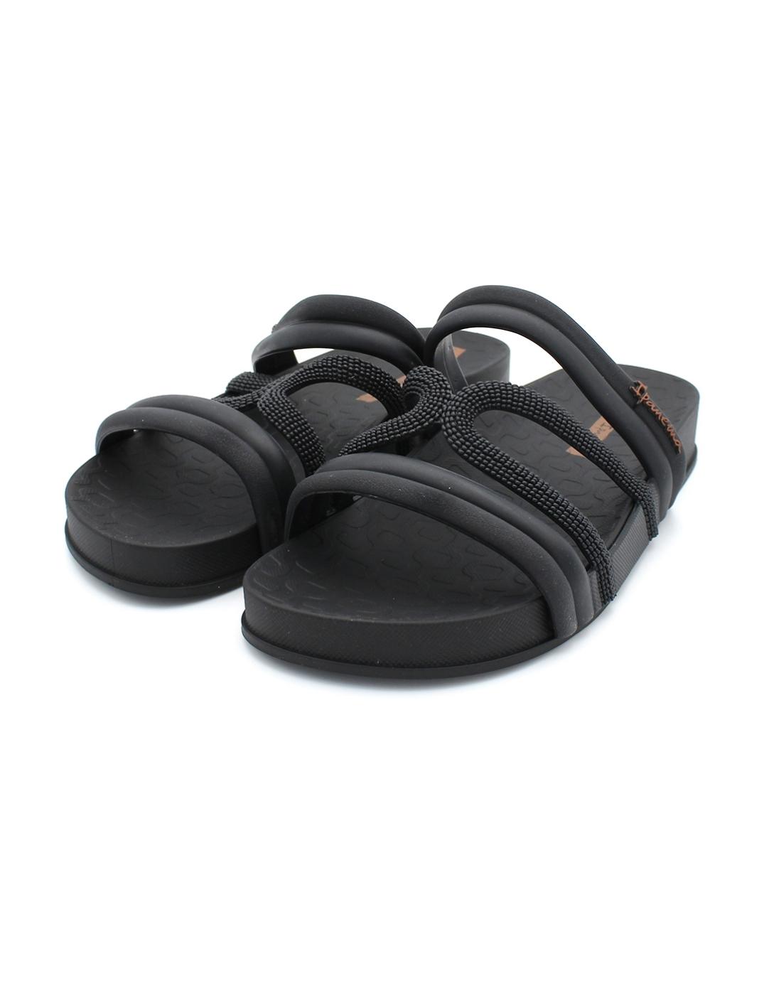 Chancla Plataforma IPANEMA 27262 Negra Mujer.