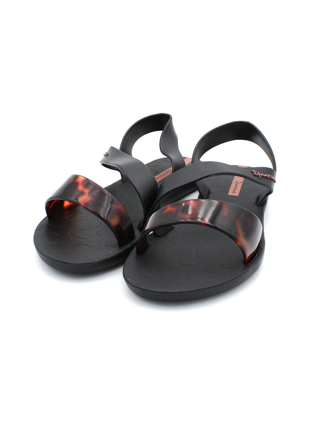 Chancla IPANEMA 82429 Negra Print Mujer.