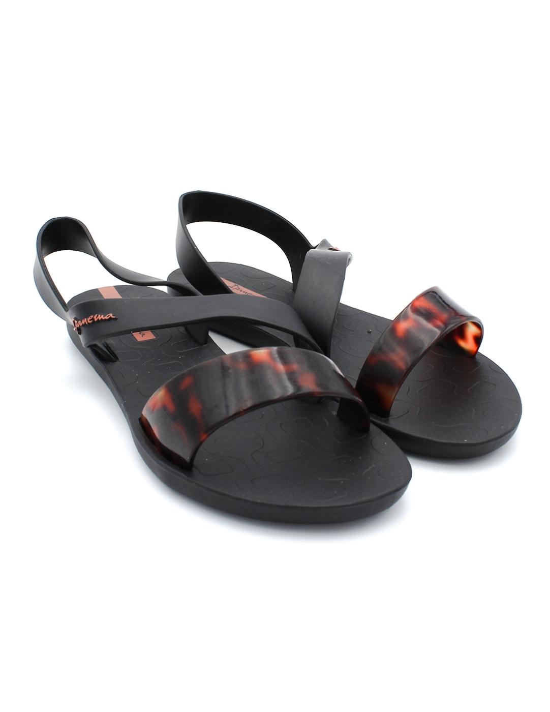 Chancla IPANEMA 82429 Negra Print Mujer.