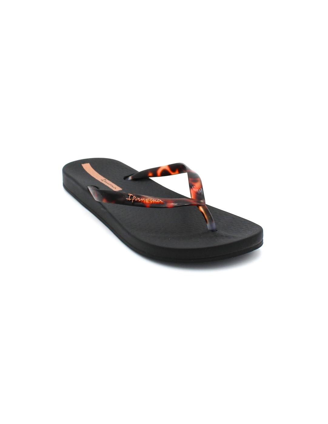 Chancla Dedo IPANEMA 83648 Negra Print Mujer.