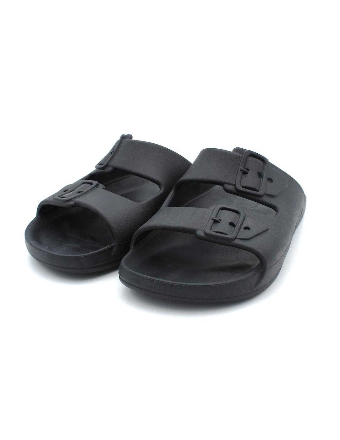 Chanclas CARTAGO 12176 Negra Hombre.