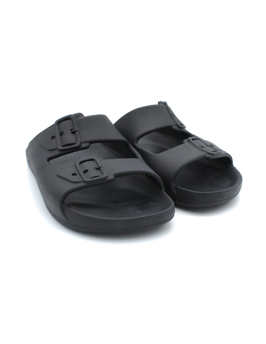 Chanclas CARTAGO 12176 Negra Hombre.