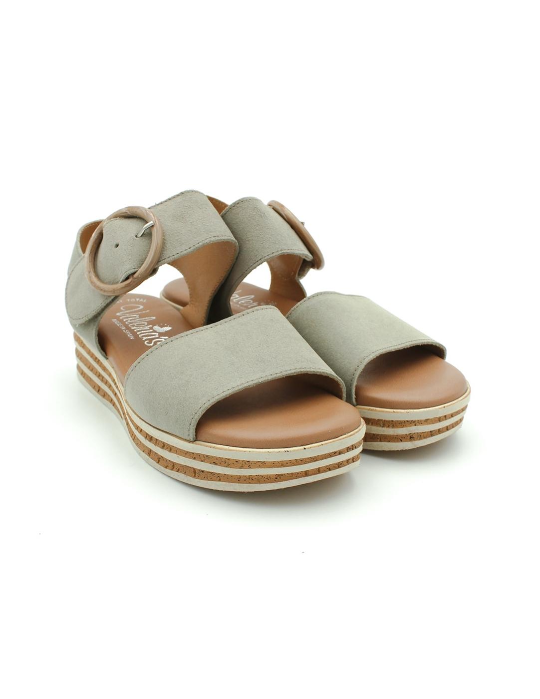 Sandalia VALERIA'S 1945 Salvia mujer.