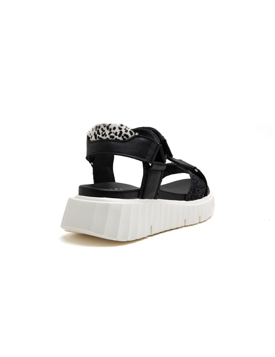 Sandalia CETTI C-1316 Negro Mujer.